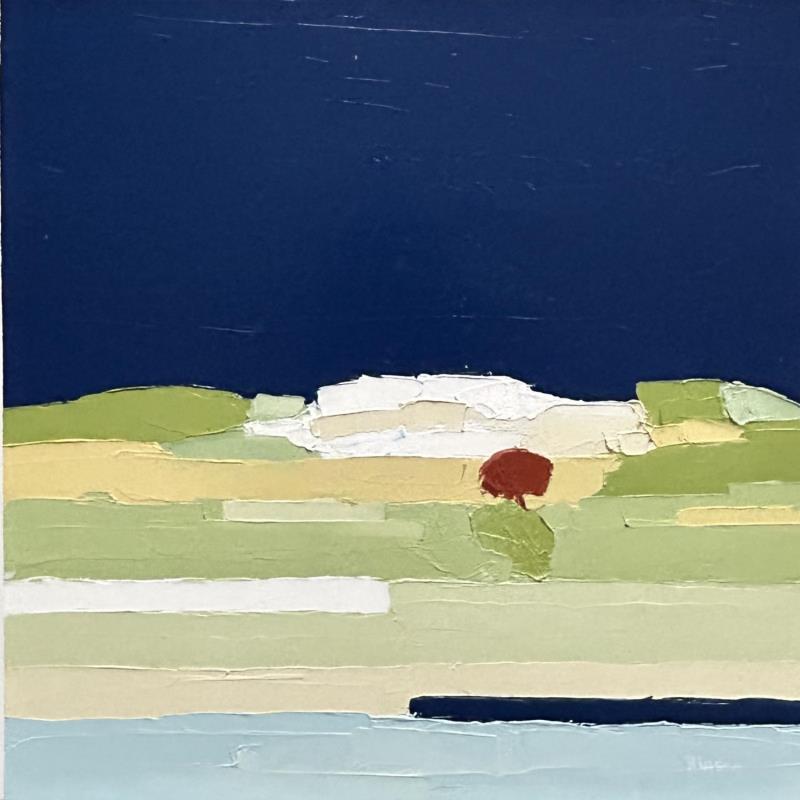 Peinture SYMPHONIE DE MINUIT 3 par Hirson Sandrine  | Tableau Abstrait Huile