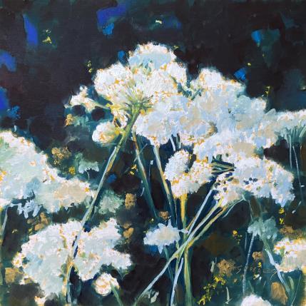 Painting Champ poétique by Morales Géraldine | Painting Figurative Oil Nature