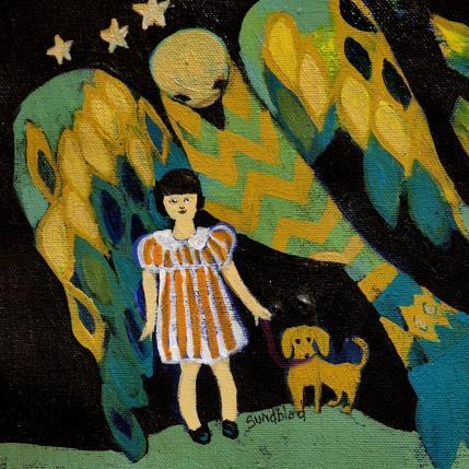 Gemälde Dreams von Sundblad Silvina | Gemälde Figurativ Acryl, Pastell