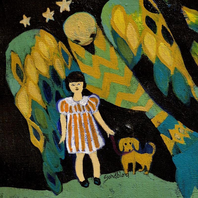 Gemälde Dreams von Sundblad Silvina | Gemälde Figurativ Acryl Pastell