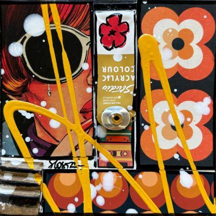 Painting the crying Girl by Costa Sophie | Painting