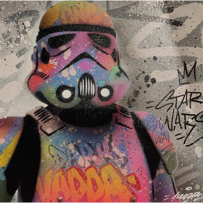 Painting Clone 814 by Lemoine Mael | Painting Pop-art Pop icons Graffiti Acrylic