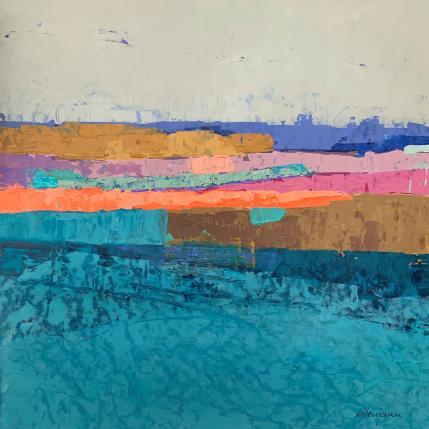 Peinture La nouvelle lumière  par Ottenjann Andrea | Tableau Abstrait Acrylique Paysages