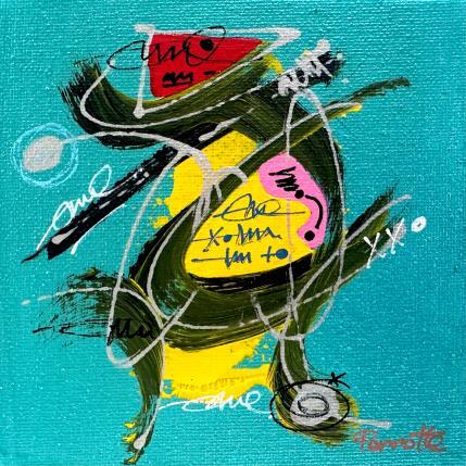 Painting BIG by Perrotte | Painting Raw art Acrylic