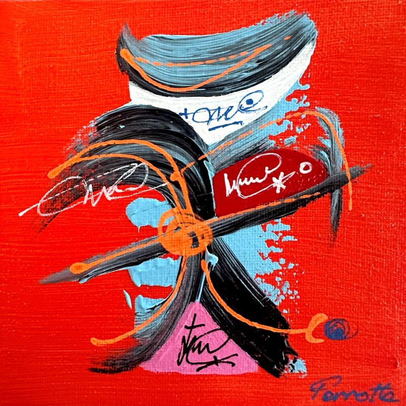 Peinture YOGA par Perrotte | Tableau Art Singulier Acrylique