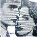 Painting Mini couple by Wawapod | Painting Pop-art Pop icons Acrylic Posca