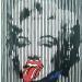 Peinture Marilyn Stones  par Wawapod | Tableau Pop-art Icones Pop Acrylique Posca