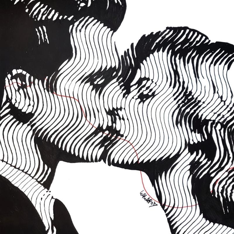 Peinture Destins croisés  par Wawapod | Tableau Pop-art Icones Pop Acrylique Posca