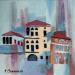 Peinture Lebanon Houses # 9 par Chammas Fady | Tableau Figuratif