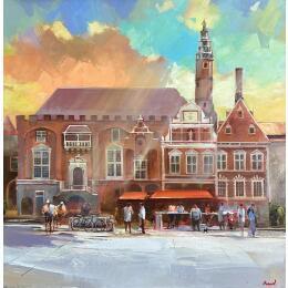 Painting Philosophy of summer by Bond Tetiana | Painting