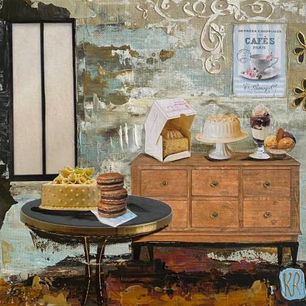 Peinture Lequel choisir ? par Romanelli Karine | Tableau Figuratif Acrylique, Collage, Pastel, Posca Natures mortes, Scènes de vie