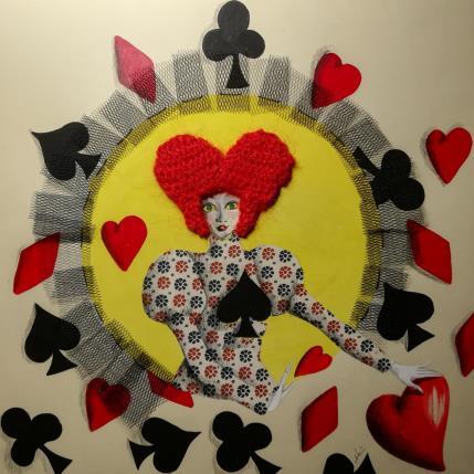 Peinture Tentare le emozioni par Nai | Tableau Surréalisme Acrylique, Collage