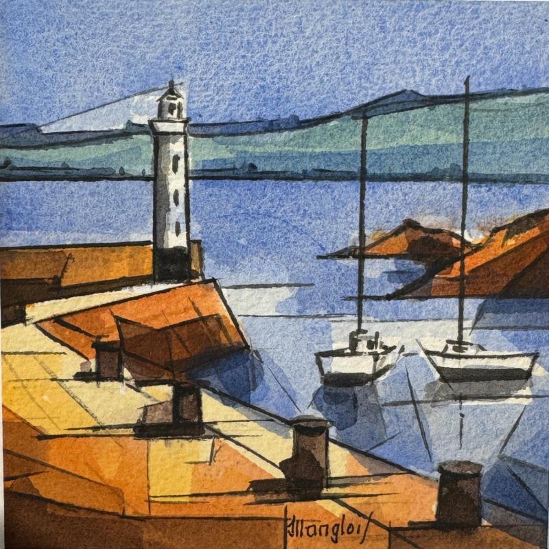 Peinture PORT 1 par Langlois Jean-Luc | Tableau