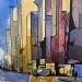 Peinture NEW YORK par Langlois Jean-Luc | Tableau
