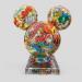 Escultura MICKEY PARADE n°184-04.1995 por Atelier RingArt | Escultura Pop art Cine Sociedad Niño Collage Resina Papel Supraciclaje