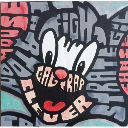 Peinture Tom Happy Face par Cmon | Tableau Pop-art Icones Pop