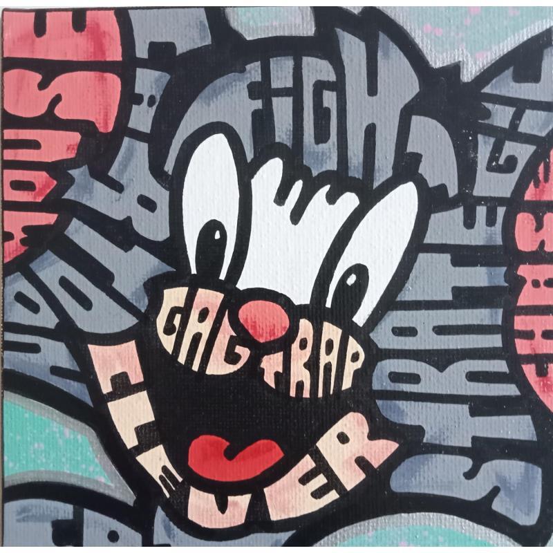 Peinture Tom Happy Face  par Cmon | Tableau Pop-art Icones Pop