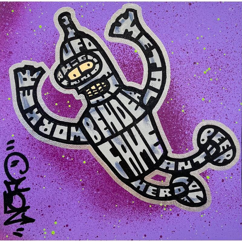 Peinture Galaxy Bender par Cmon | Tableau Pop-art Icones Pop