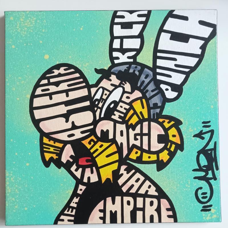Peinture Asterix Face par Cmon | Tableau Pop-art Icones Pop