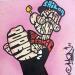 Peinture Angry Popeye par Cmon | Tableau Pop-art Icones Pop