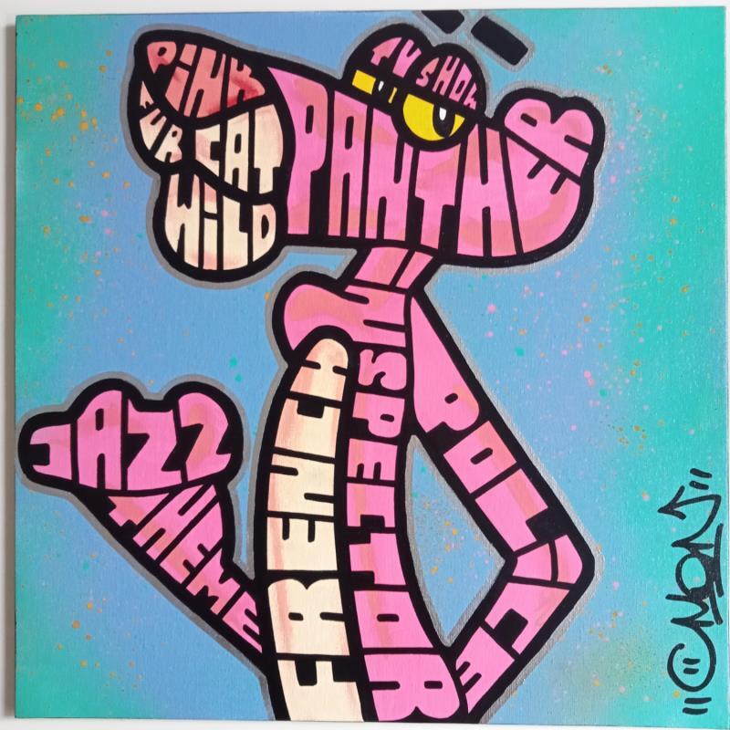 Painting Pink Panther TV Show  by Cmon | Painting Pop-art Pop icons