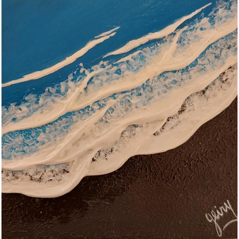 Peinture Islande par Geiry | Tableau Matiérisme