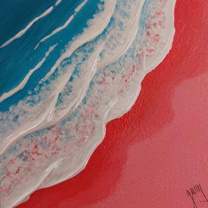 Peinture Tahiti par Geiry | Tableau Matiérisme