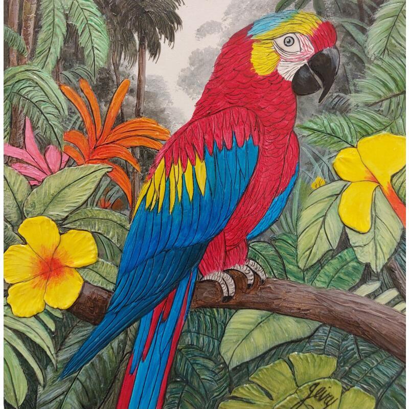 Painting Palette sauvage by Geiry | Painting Subject matter