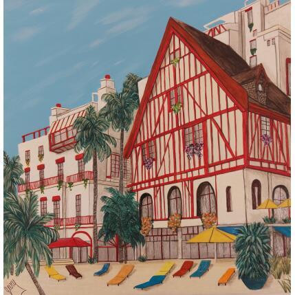 Pintura Dijon Plage por Geiry | Pintura Tema