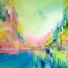 Peinture La première heure par Levesque Emmanuelle | Tableau  Huile