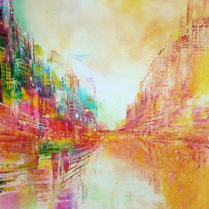 Painting Pendant l'été by Levesque Emmanuelle | Painting Oil