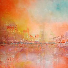 Peinture Fluorescence par Levesque Emmanuelle | Tableau  Huile