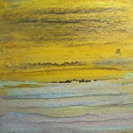 Painting Carré d'Envie 3 by CMalou | Painting Subject matter Sand Minimalist