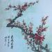 Painting Cherry blossom II by Yu Huan Huan | Painting Figurative Nature Watercolor Ink
