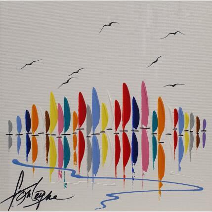 Peinture Repose-toi par Fonteyne David | Tableau Figuratif Acrylique