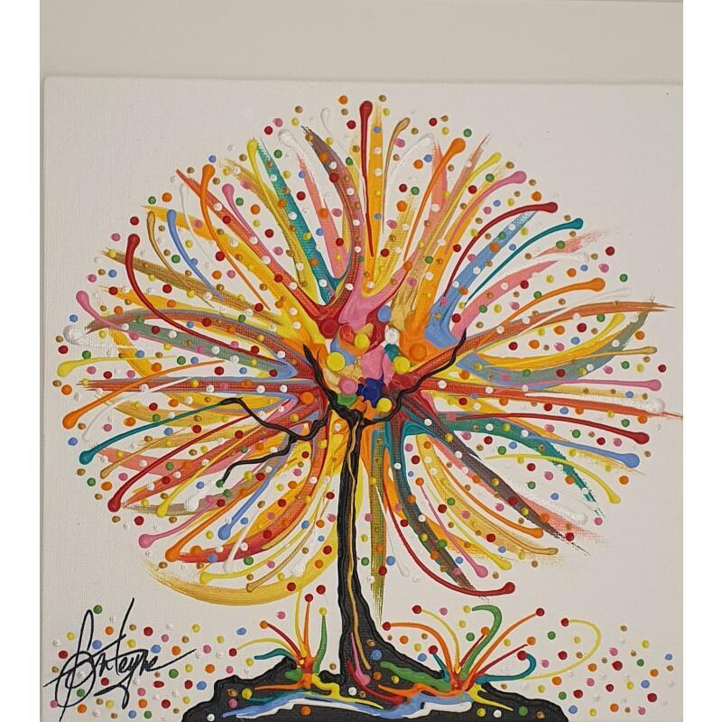 Painting Angers, un arbre by Fonteyne David | Painting Figurative Acrylic