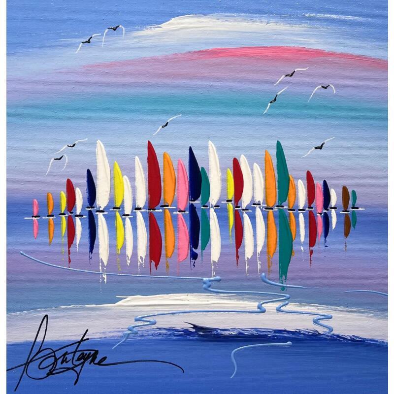 Peinture Les couleurs côté Atlantique par Fonteyne David | Tableau Figuratif Acrylique