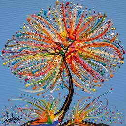 Peinture Le petit coloré d'Angers par Fonteyne David | Tableau Figuratif Acrylique