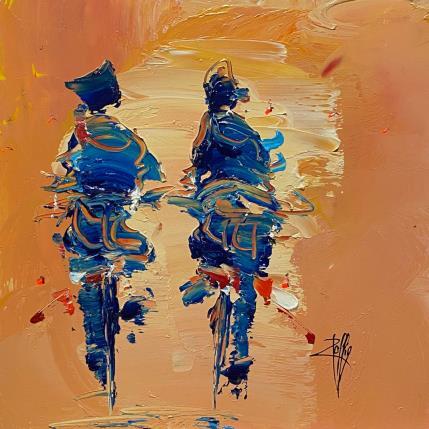 Peinture Toi et Moi par Raffin Christian | Tableau Figuratif Huile Scènes de vie