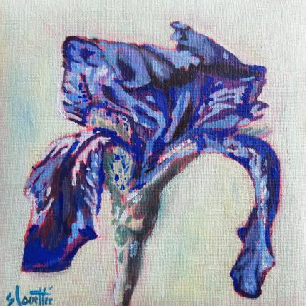 Peinture IRIS par Coueffic Sébastien | Tableau Figuratif Huile Nature, Natures mortes