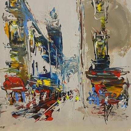 Gemälde Rue étroite von Raffin Christian | Gemälde Figurativ Öl Urban