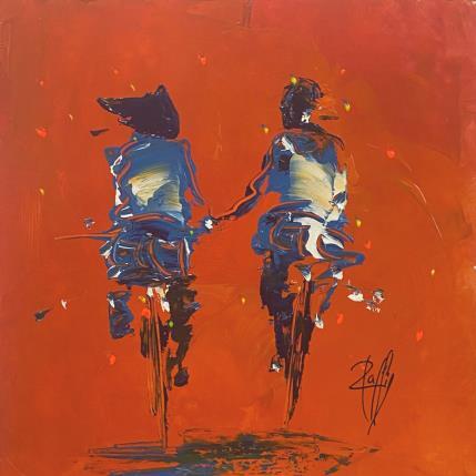 Painting Orange by Raffin Christian | Painting Figurative Oil Life style, Pop icons