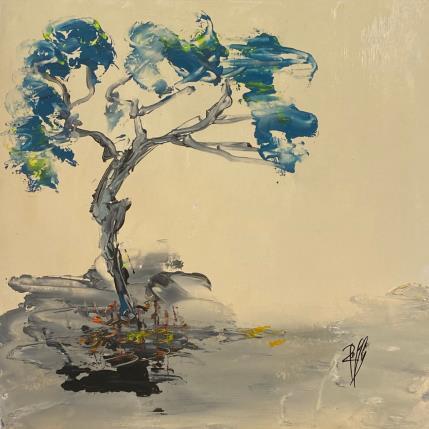 Gemälde D'ici von Raffin Christian | Gemälde Figurativ Öl Natur