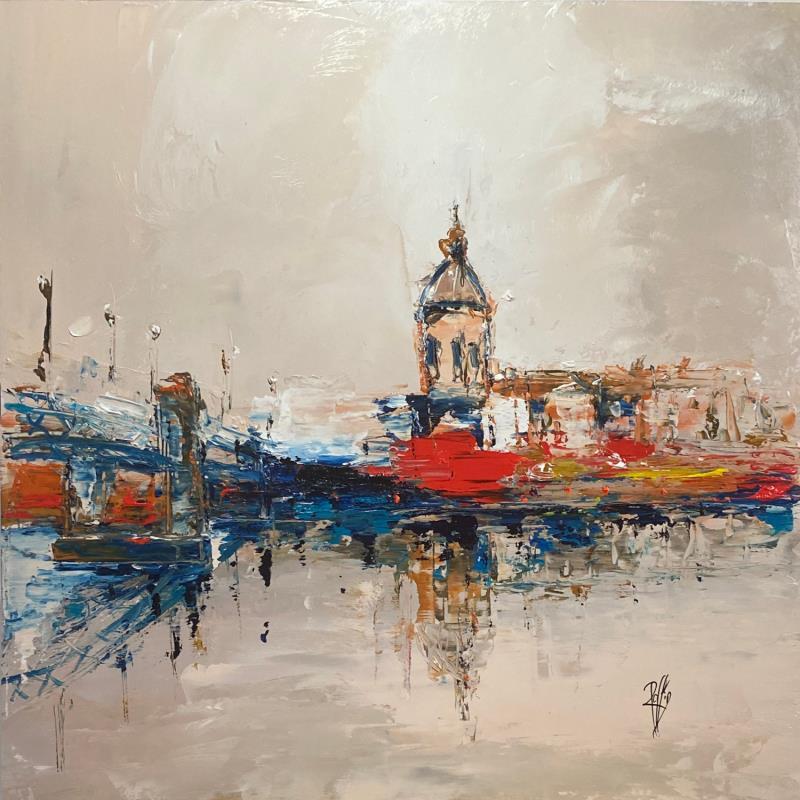 Peinture Le Dôme par Raffin Christian | Tableau Figuratif Urbain Huile