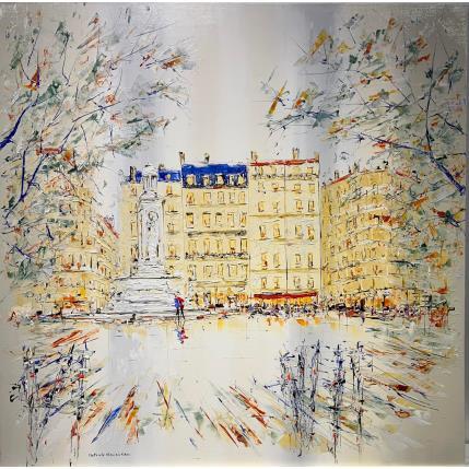 Painting Première couleurs d'automne by Rousseau Patrick | Painting Figurative Oil Urban