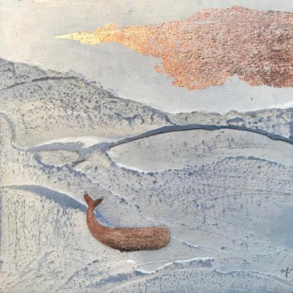 Painting FOLLOW ME by Roma Gaia | Painting Subject matter Acrylic, Sand Minimalist, Pop icons