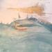 Painting FOSCHIA by Roma Gaia | Painting Subject matter Minimalist Acrylic Sand