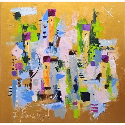 Peinture Que ma joie demeure par Bastide d´Izard Armelle | Tableau Abstrait