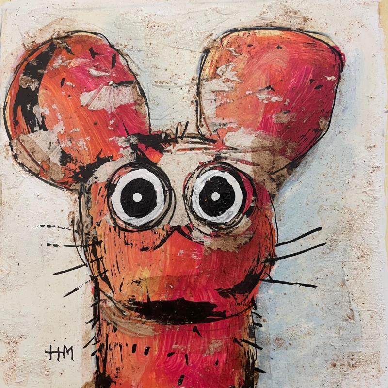 Painting Surprised! by Maury Hervé | Painting Raw art Animals