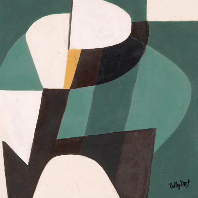 Painting vienna by Billy Dust | Painting Abstract Architecture Acrylic